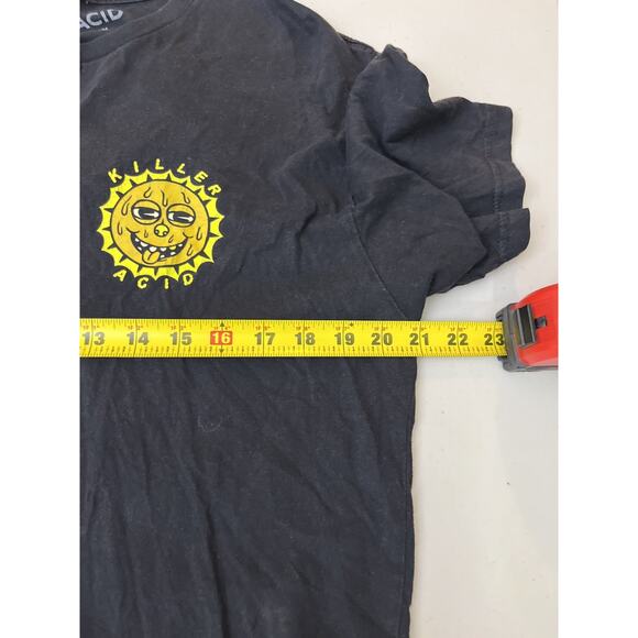 Streetwear Psychedelic Rise And Shine Tee L Normcore Alt Grunge Skater Y2K 90s - Picture 9 of 10